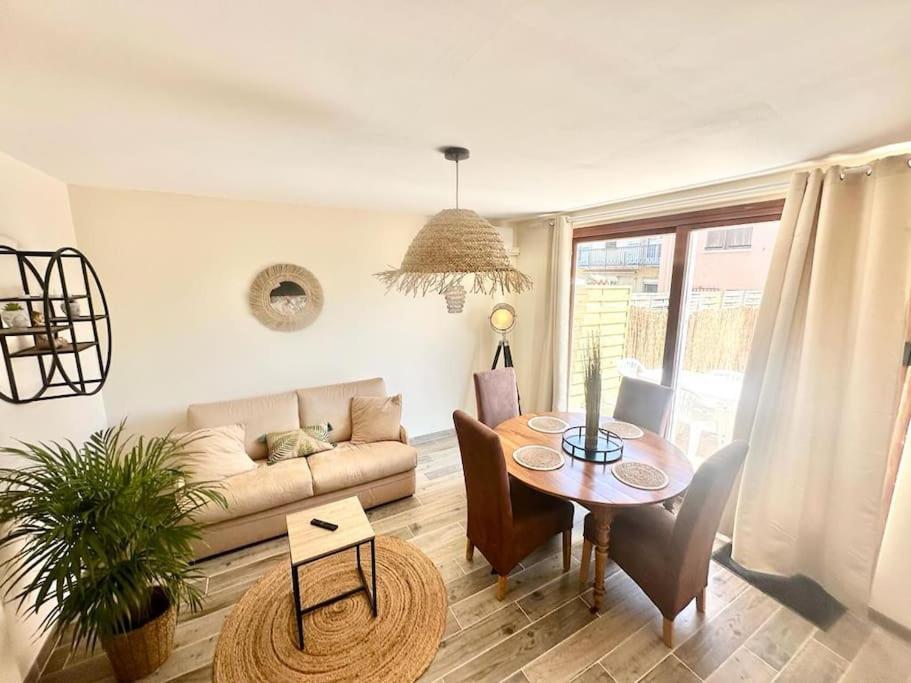 L'Evasion - Climatise - Jardin - Plage - Jacuzzi Perpignan Zewnętrze zdjęcie